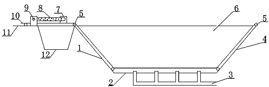 Pasteurization tank of pouch food pasteurization machine