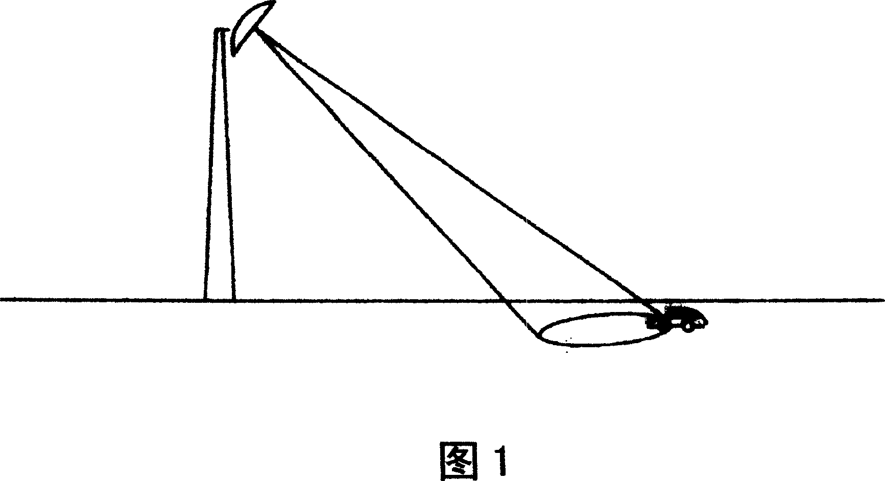 Radar traffic prewarning speech prompting device