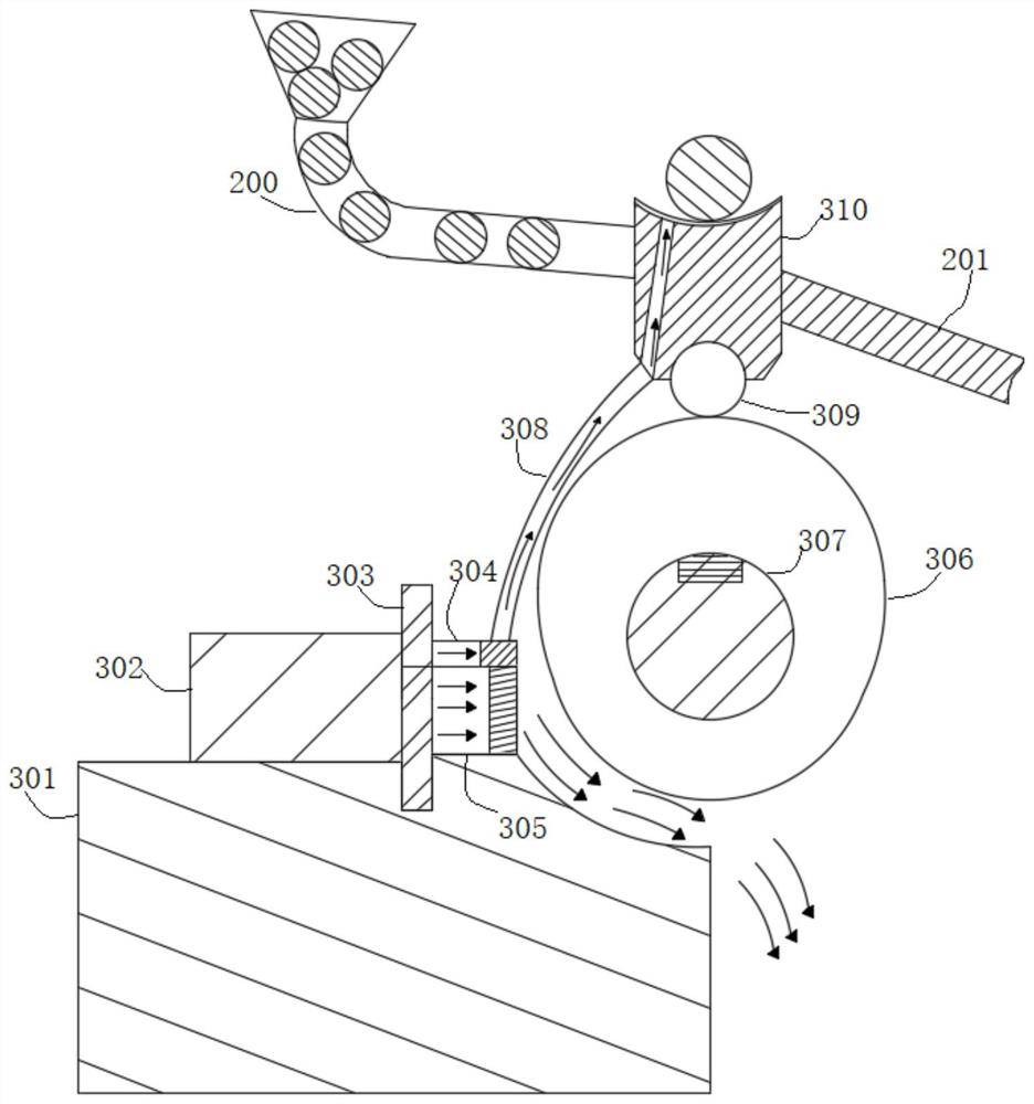 Nut opening size detection and classification device