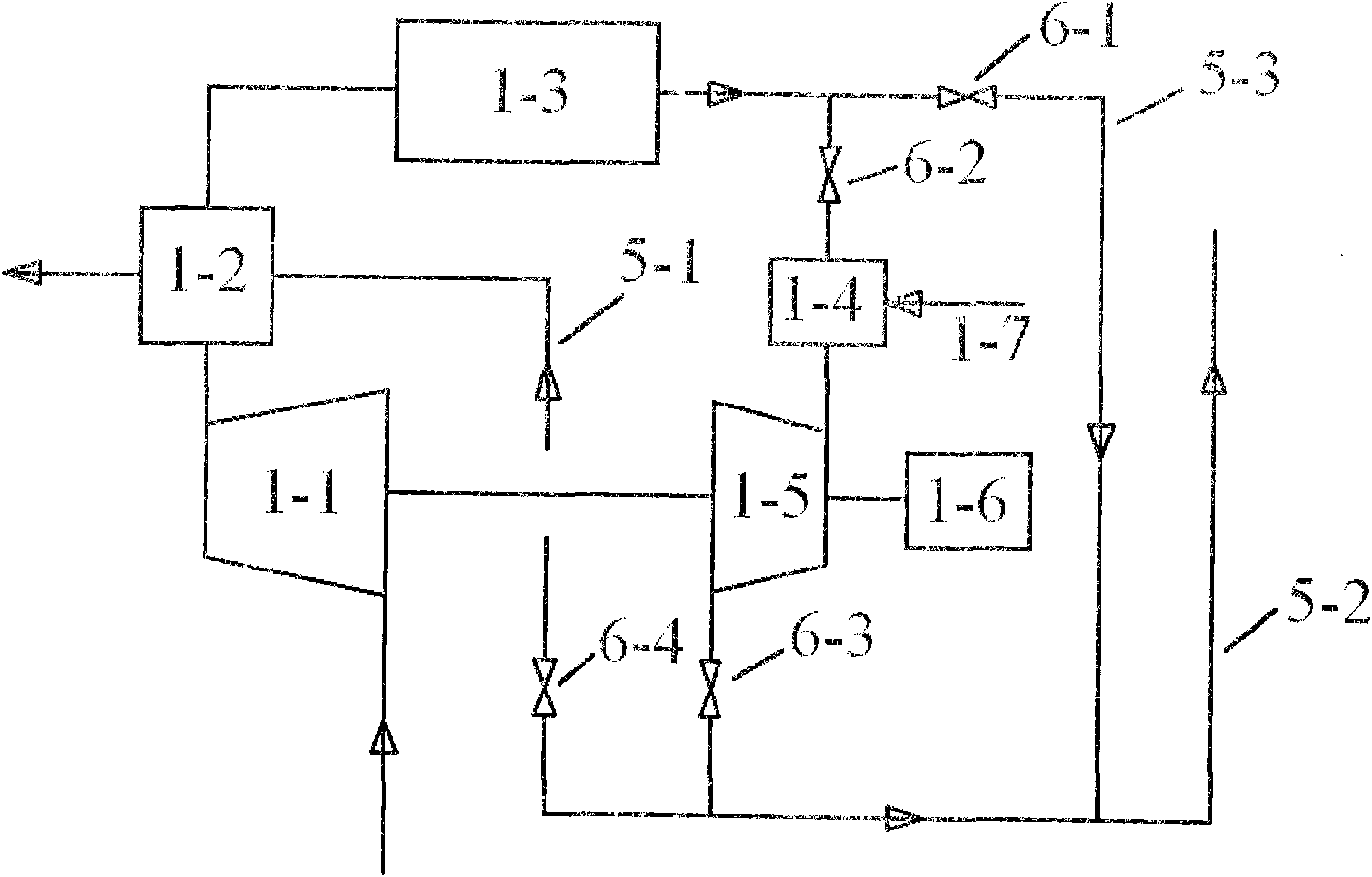 Air medium combustion turbine combined solar energy heat utilization integral device