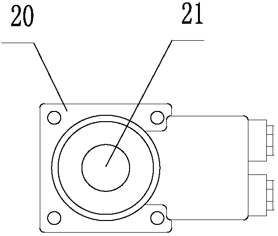 Ship cabin provided with fixing device