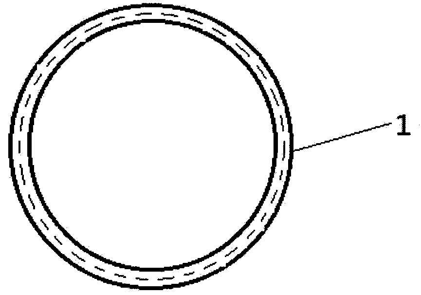 Multi-ring test piece for rapid detection of microorganisms, sterile medium and preparation method thereof