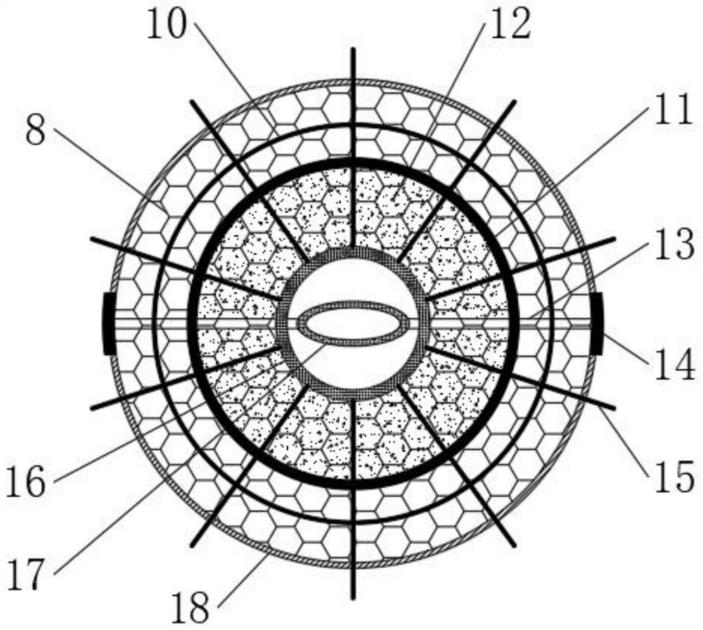 Volcanic rock geologic body lithology detection device and method based on computer big data