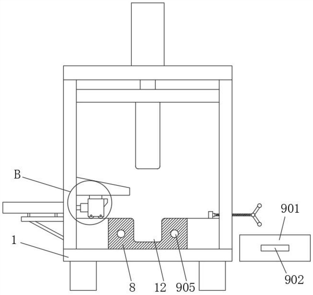 Forming workbench for manufacturing automobile front bumper energy absorption box and operation method of forming workbench