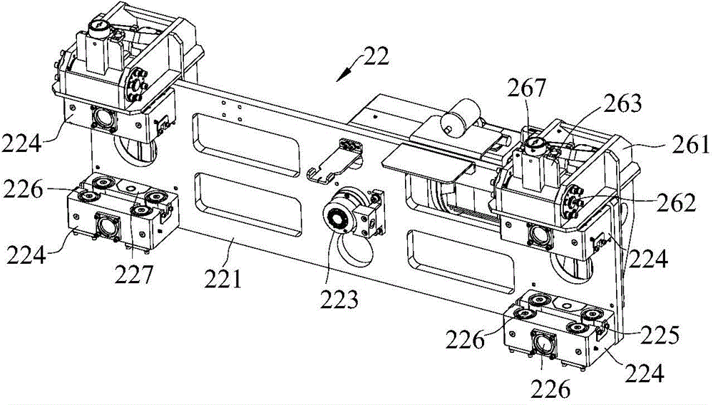 Fixture storage and switching system