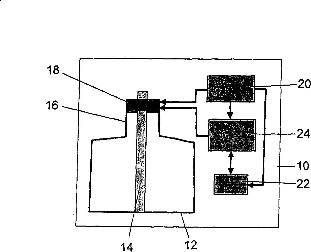 Dispensing device for air treatment agents