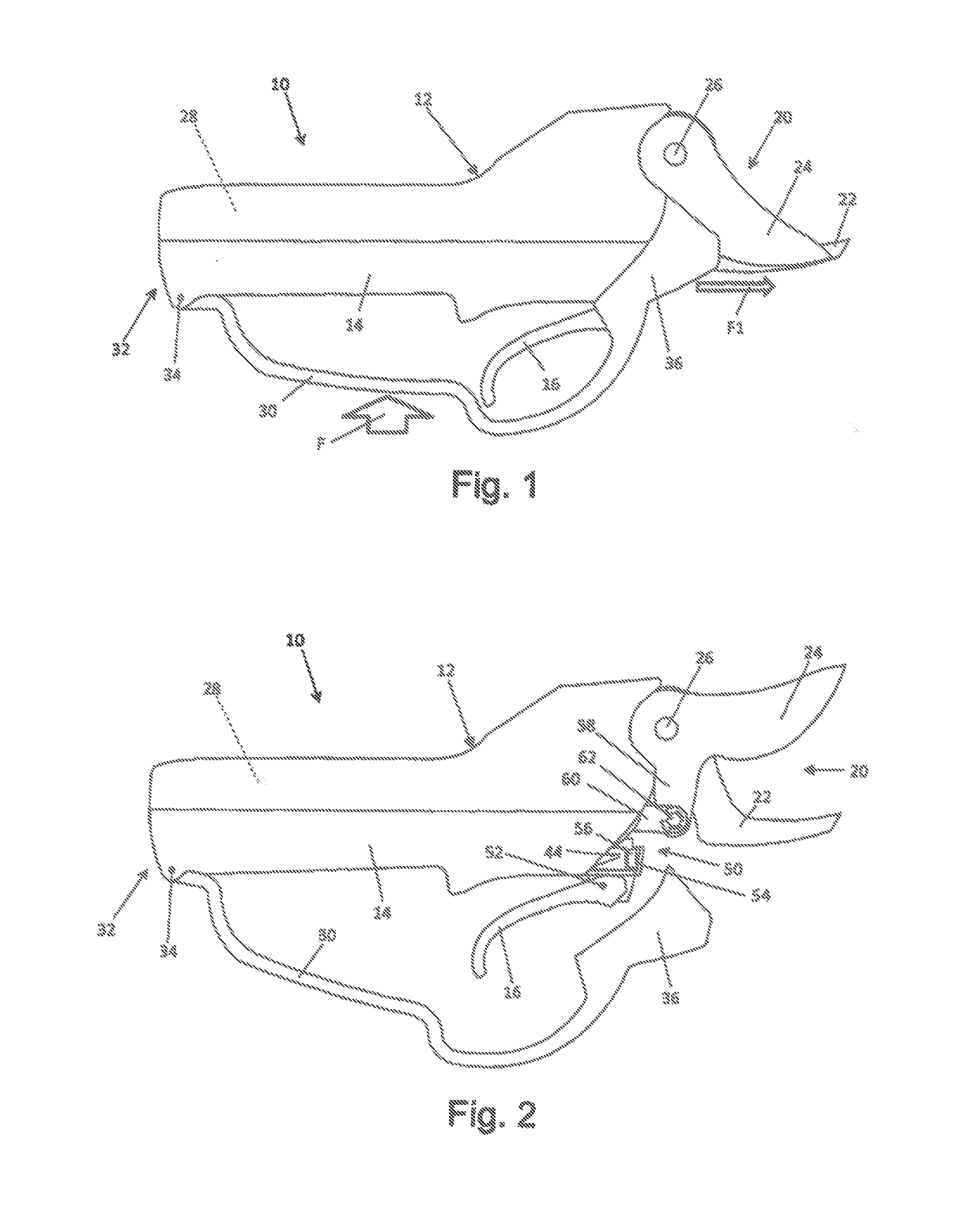 Motorised cutting tool with guard