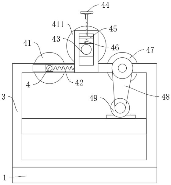 Dividing and cutting machine for non-woven fabric production line