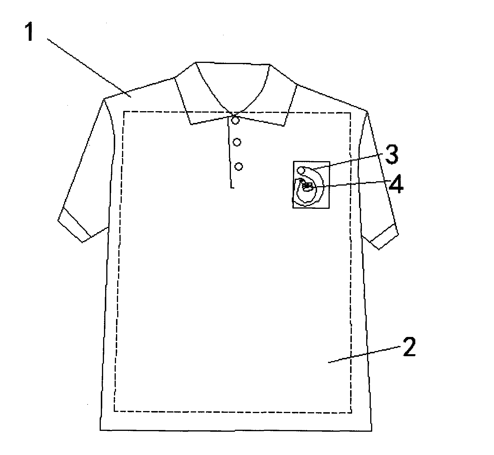 Water absorption and diversion garment provided with inflatable bag