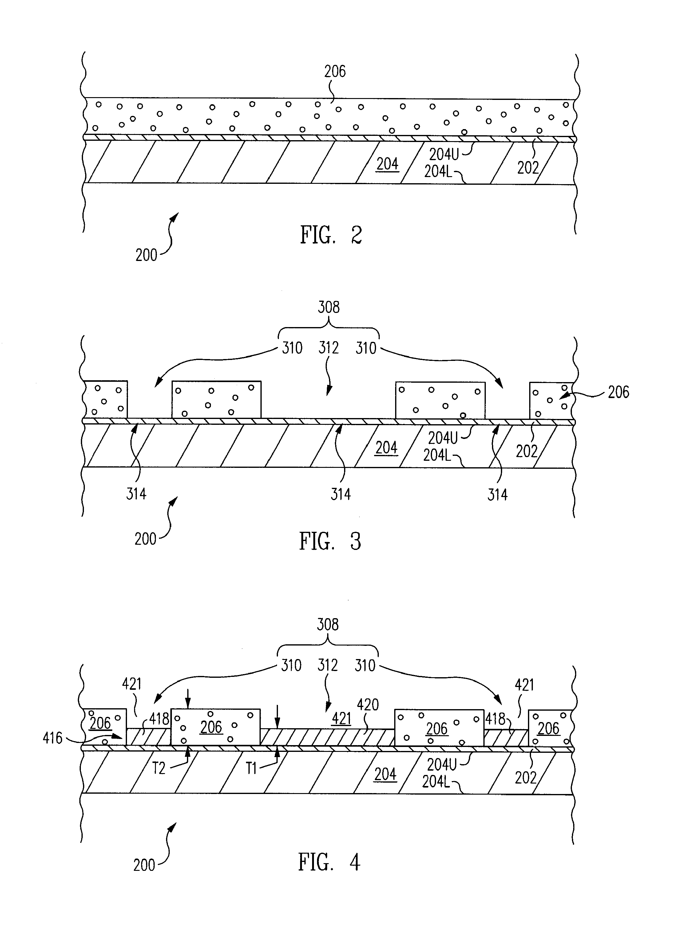 Extended landing pad substrate package structure and method