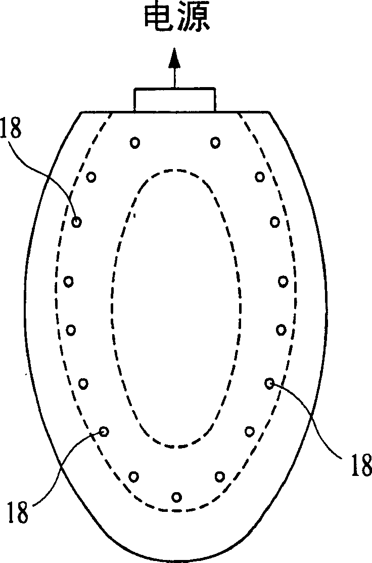 Toilet with bactericidal unit