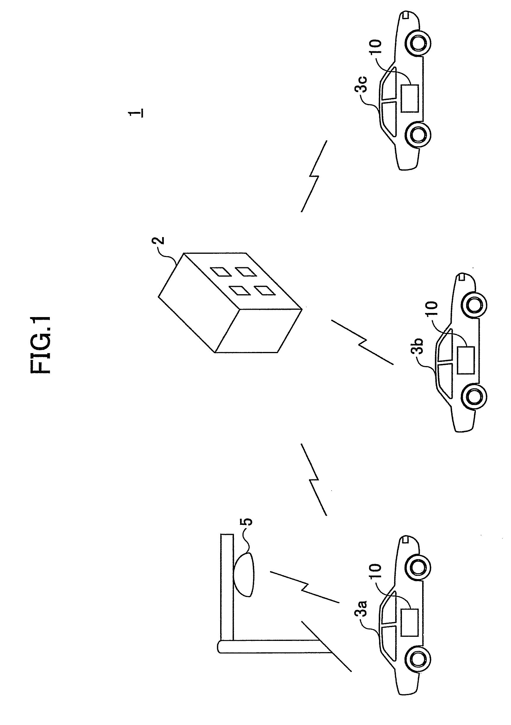 Travel time calculation server, a travel time calculating apparatus used for a vehicle and a travel time calculation system