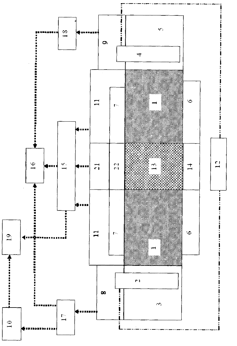 Method and device for remediating polluted soil and treating solid waste by using electric energy
