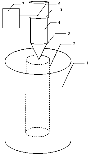 Cone penetration test detection method for cement mixing pile with preset guide pipe