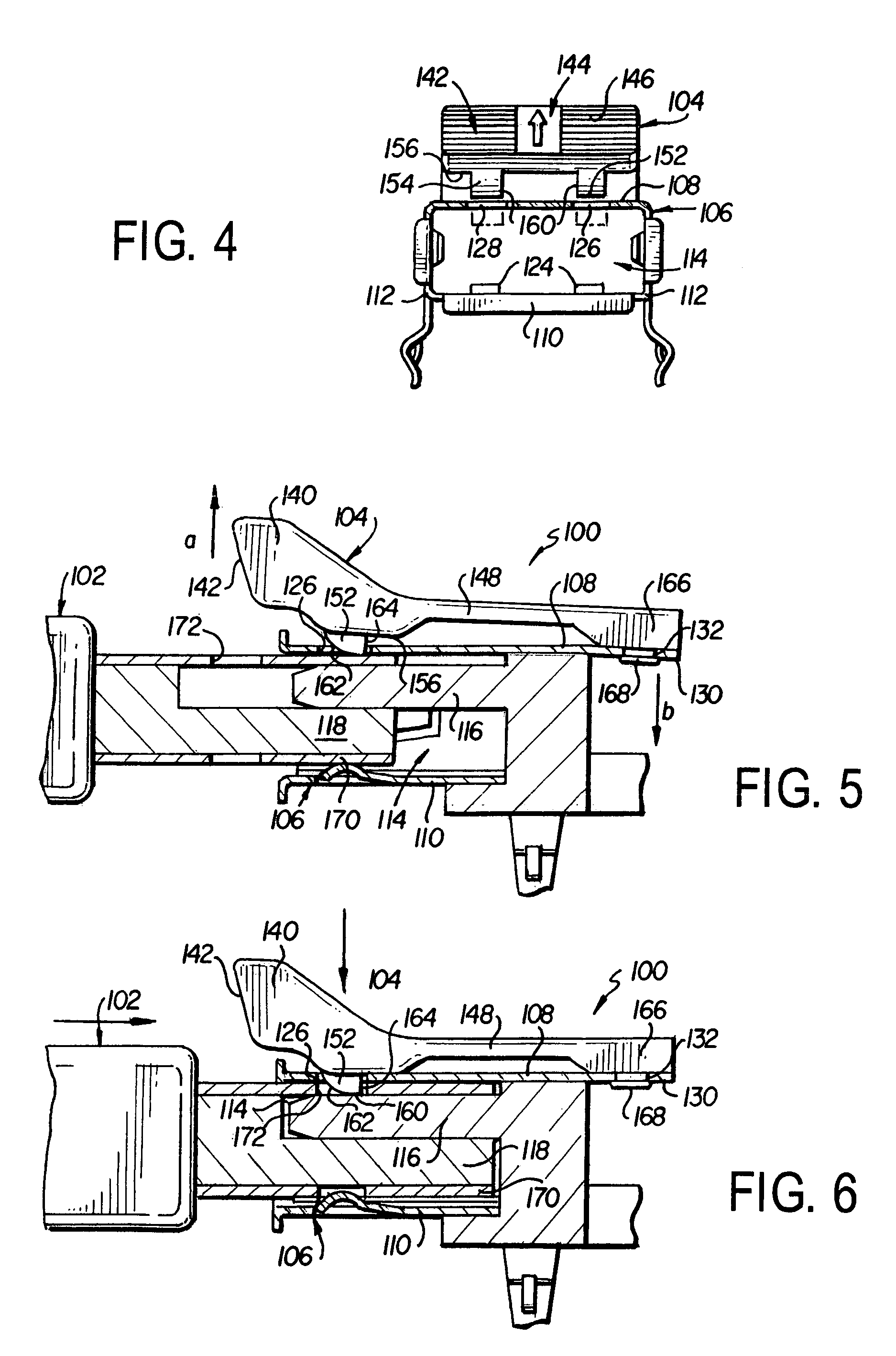 Electrical connector with positive lock