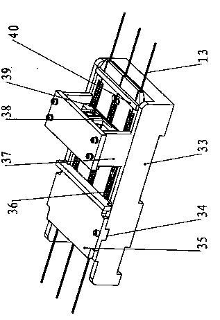 Cell positioning mechanism of solar cell serial welding machine