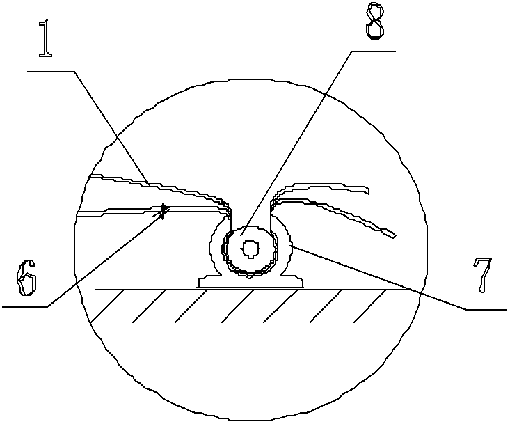 Method for mechanically humidifying and moisturizing warehoused tobacco leaves in dry and cold season