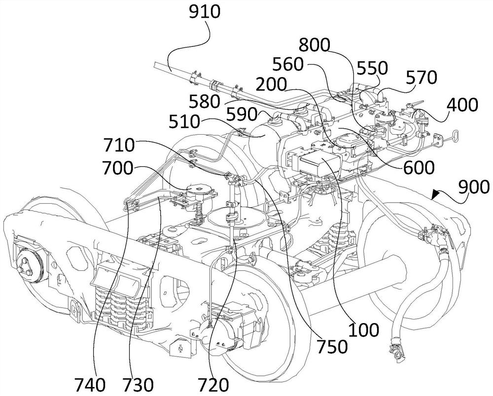 Vehicle and brake system