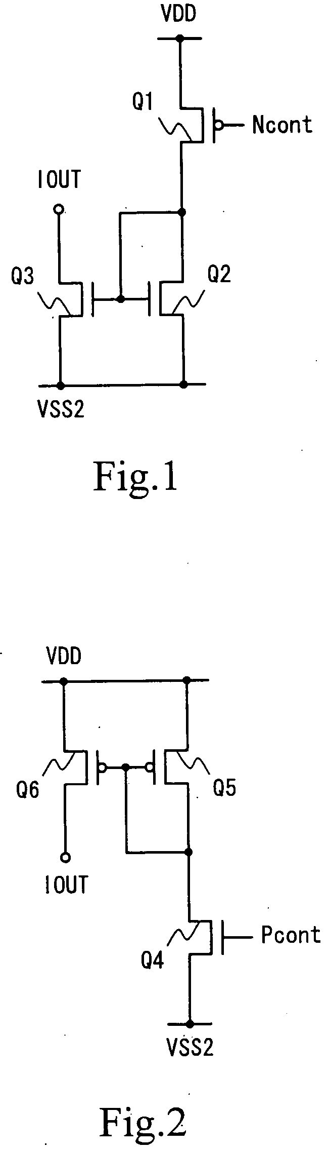 Constant current circuit and flat display device