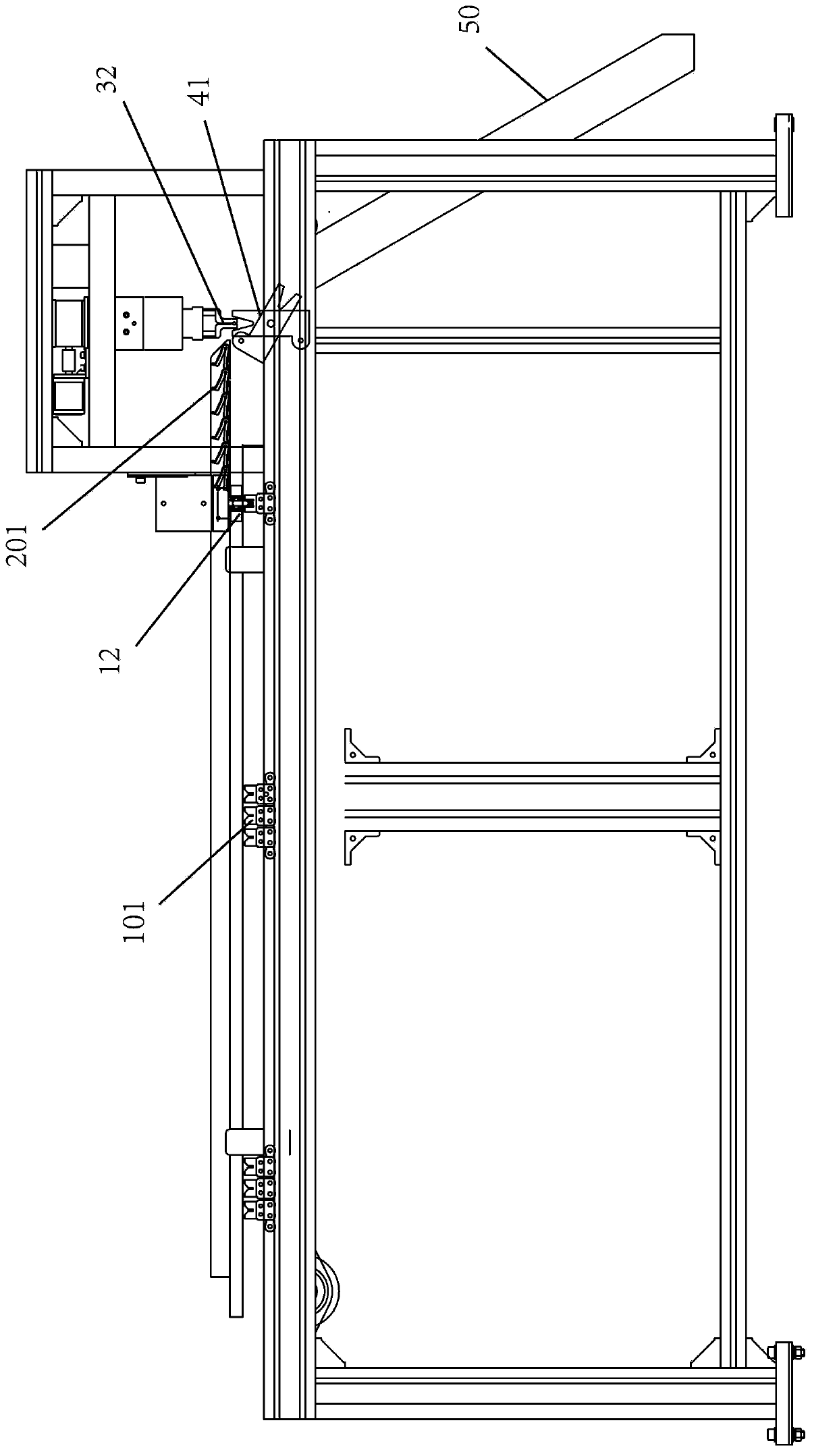 Fruit tree grafting machine