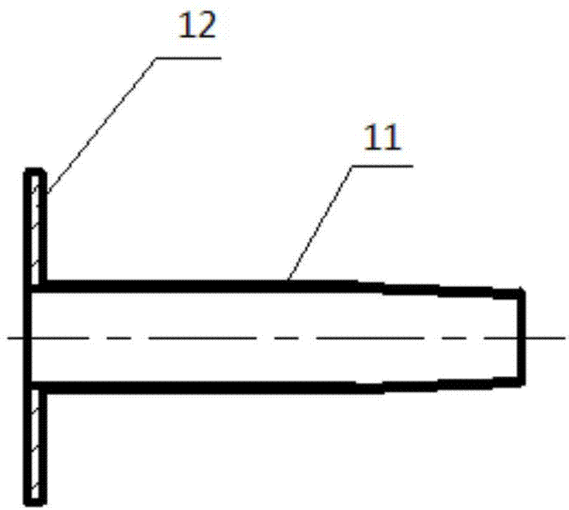 Locating fixture for cathode plates of ultraviolet photoelectric tube