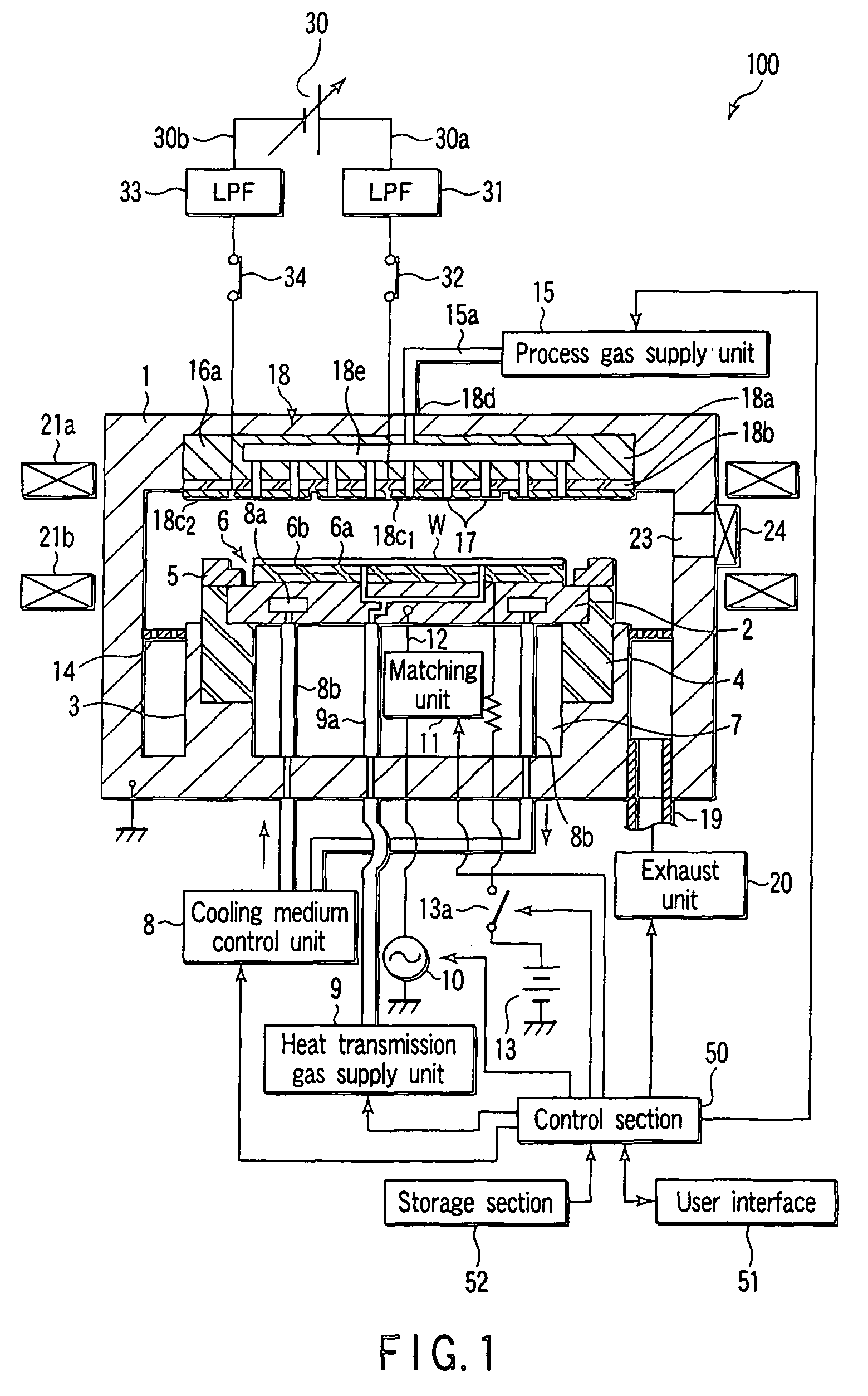 Capacitive coupling plasma processing apparatus