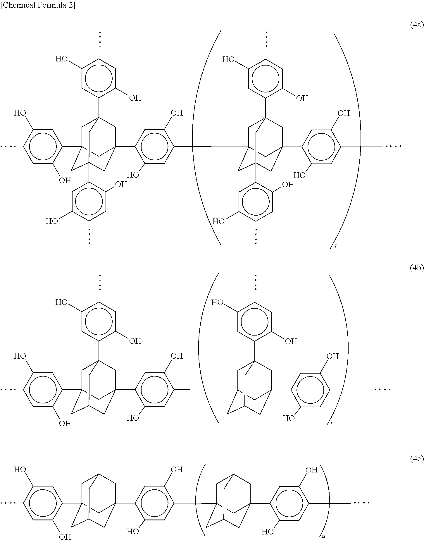 Polyol compound for photoresist