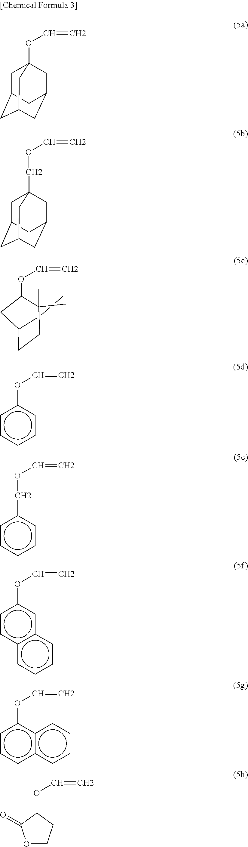 Polyol compound for photoresist