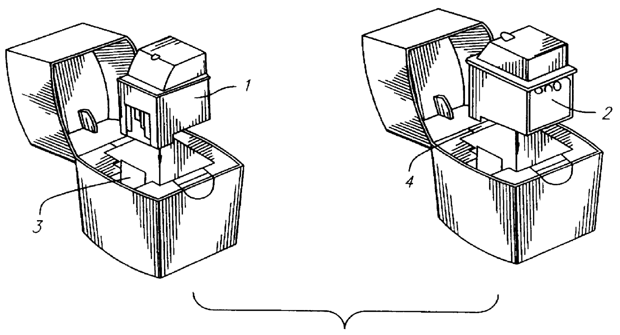 Storage container for inkjet cartridges having cleaning means and a method for storing inkjet cartridges