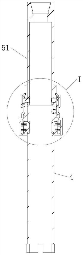 Quick connecting device for drill bit of anchor changing machine