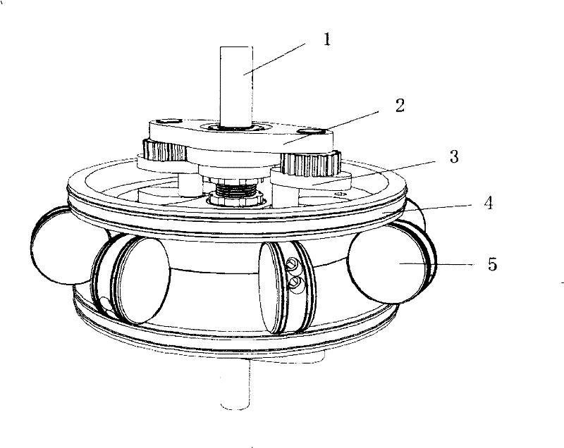 Annular cylinder rotor engine