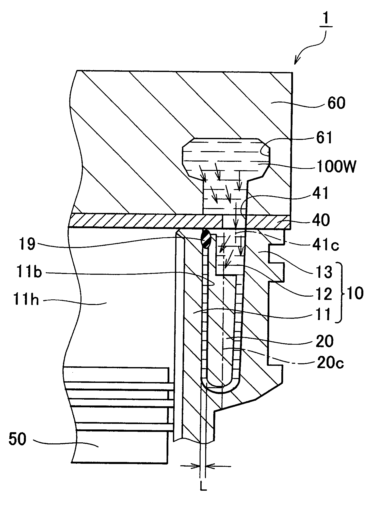 Cooling structure of cylinder block