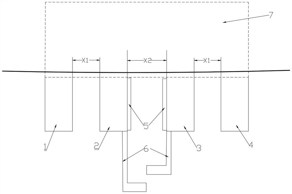 Heat treatment process for induction quenching scanning of bearing without soft belt starting area