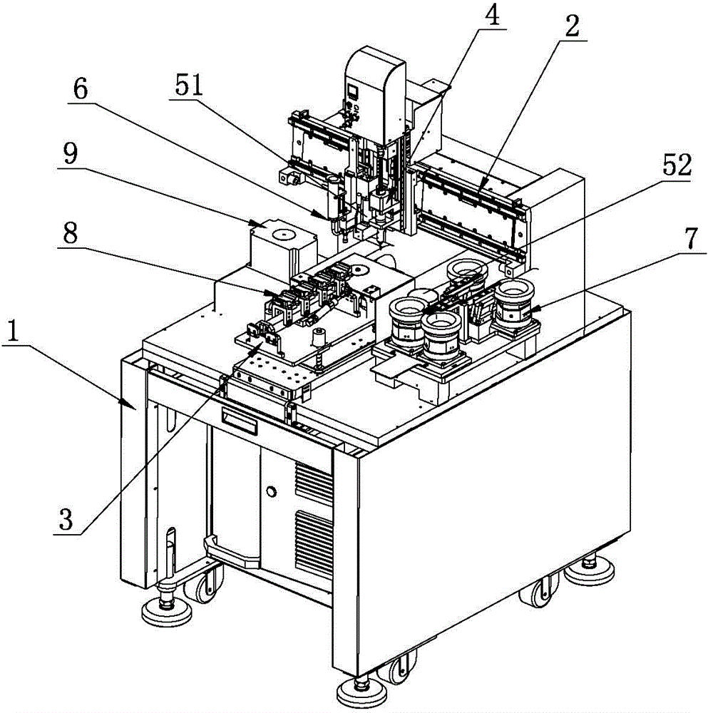 Multifunctional full-automatic assembling machine