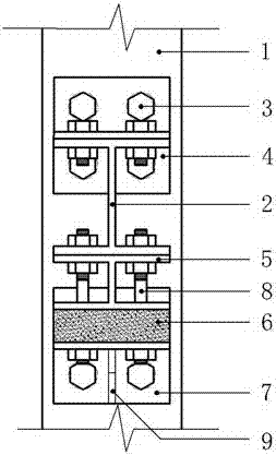 An energy-dissipating beam-column joint for building steel structures
