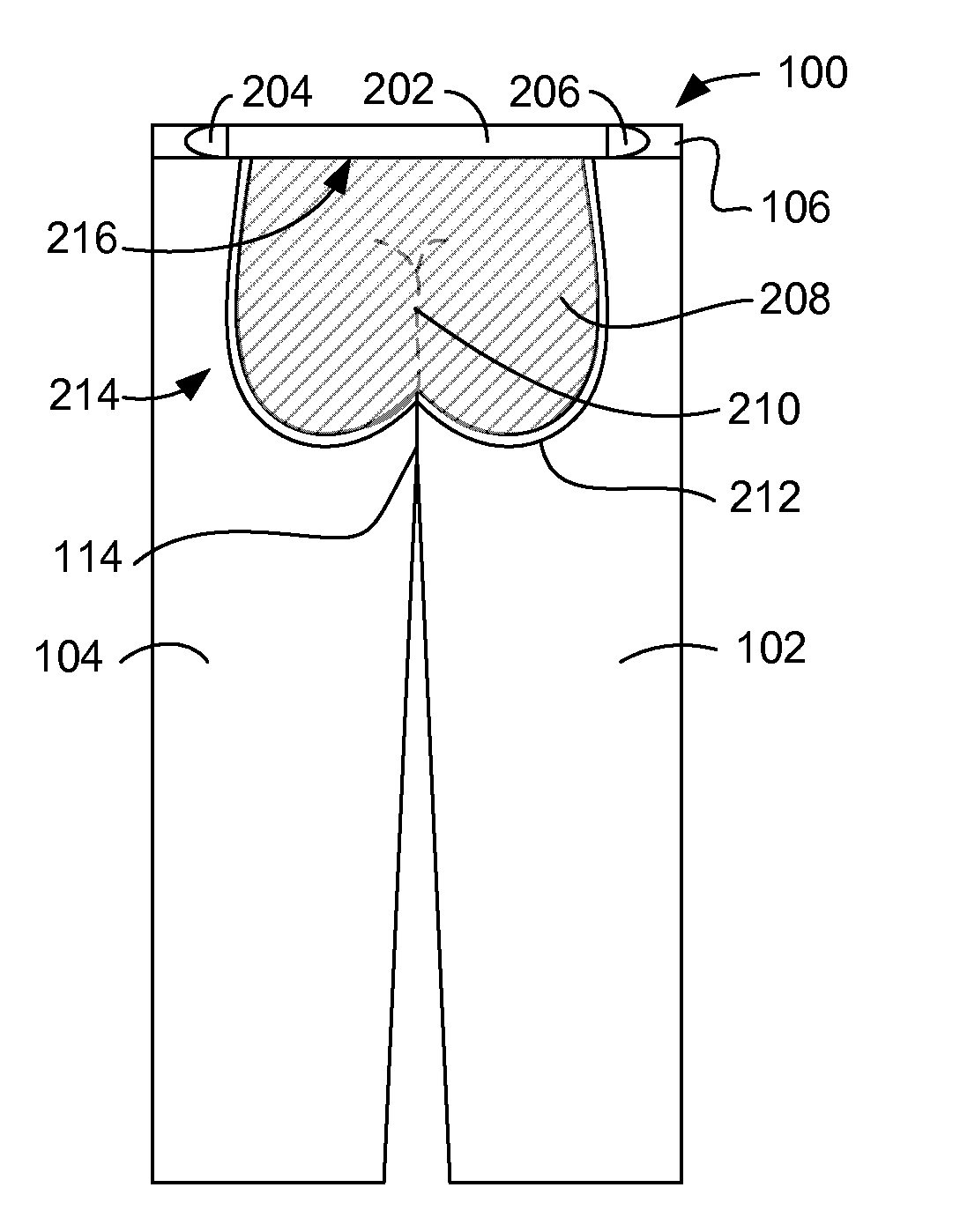 Patient clothing system for incontinent invalids