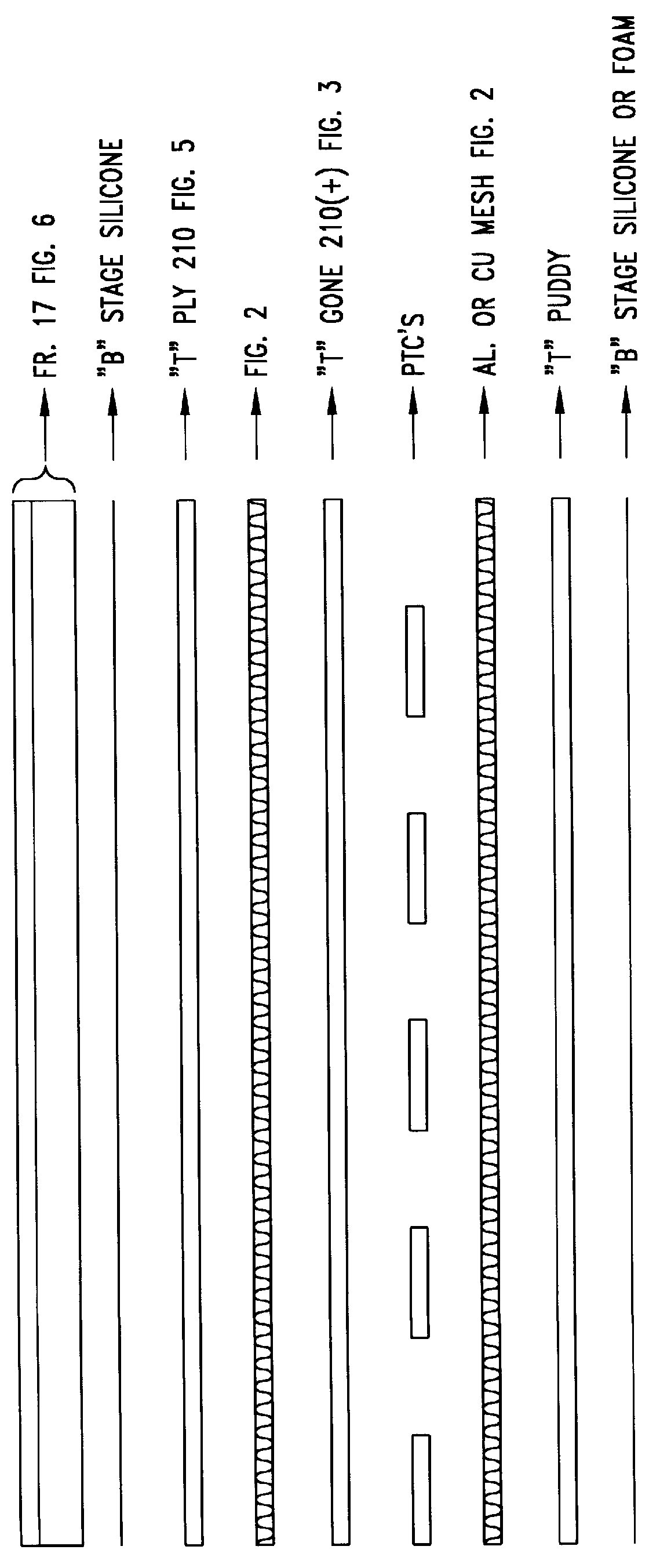 Internally temperature controlled heat blanket