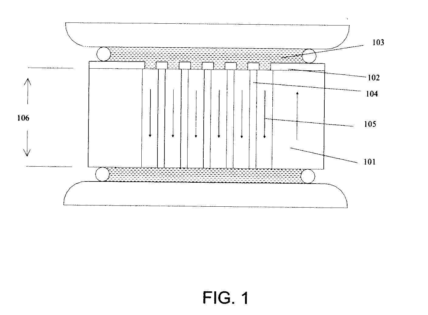 Mobile Charge Induced Periodic Poling and Device