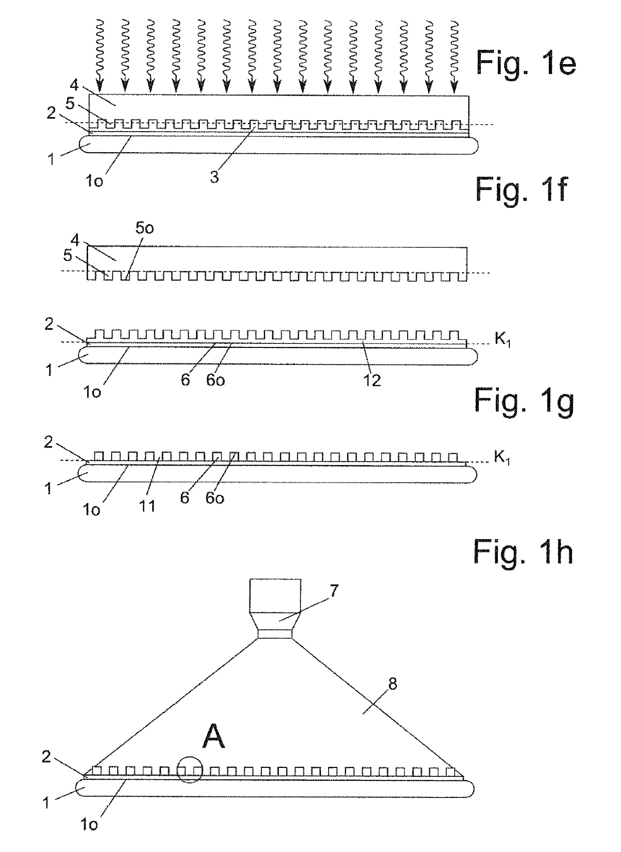 Method for application of an overgrowth layer on a germ layer