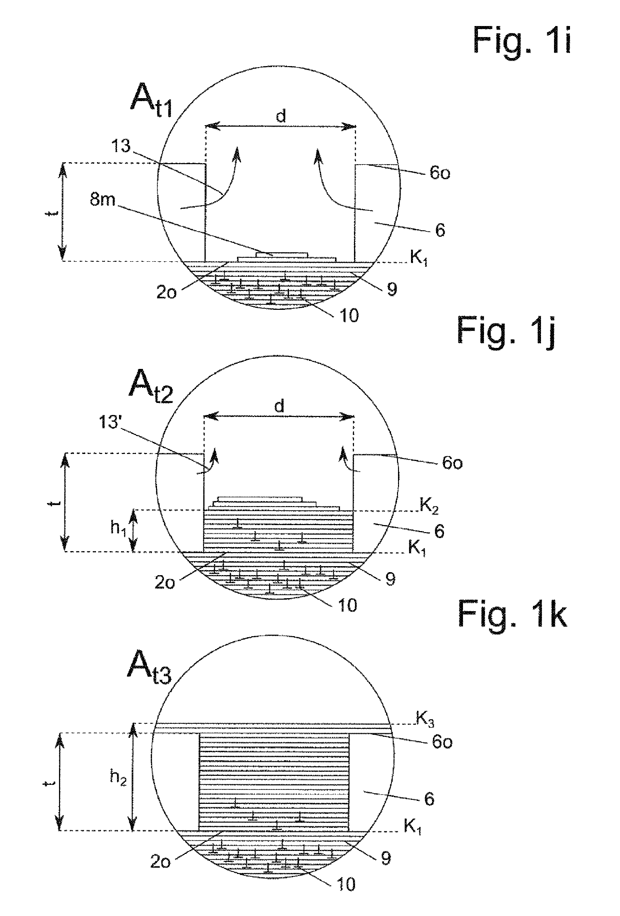 Method for application of an overgrowth layer on a germ layer