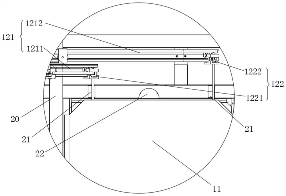 Sliding plug door system and multi-degree-of-freedom cabin