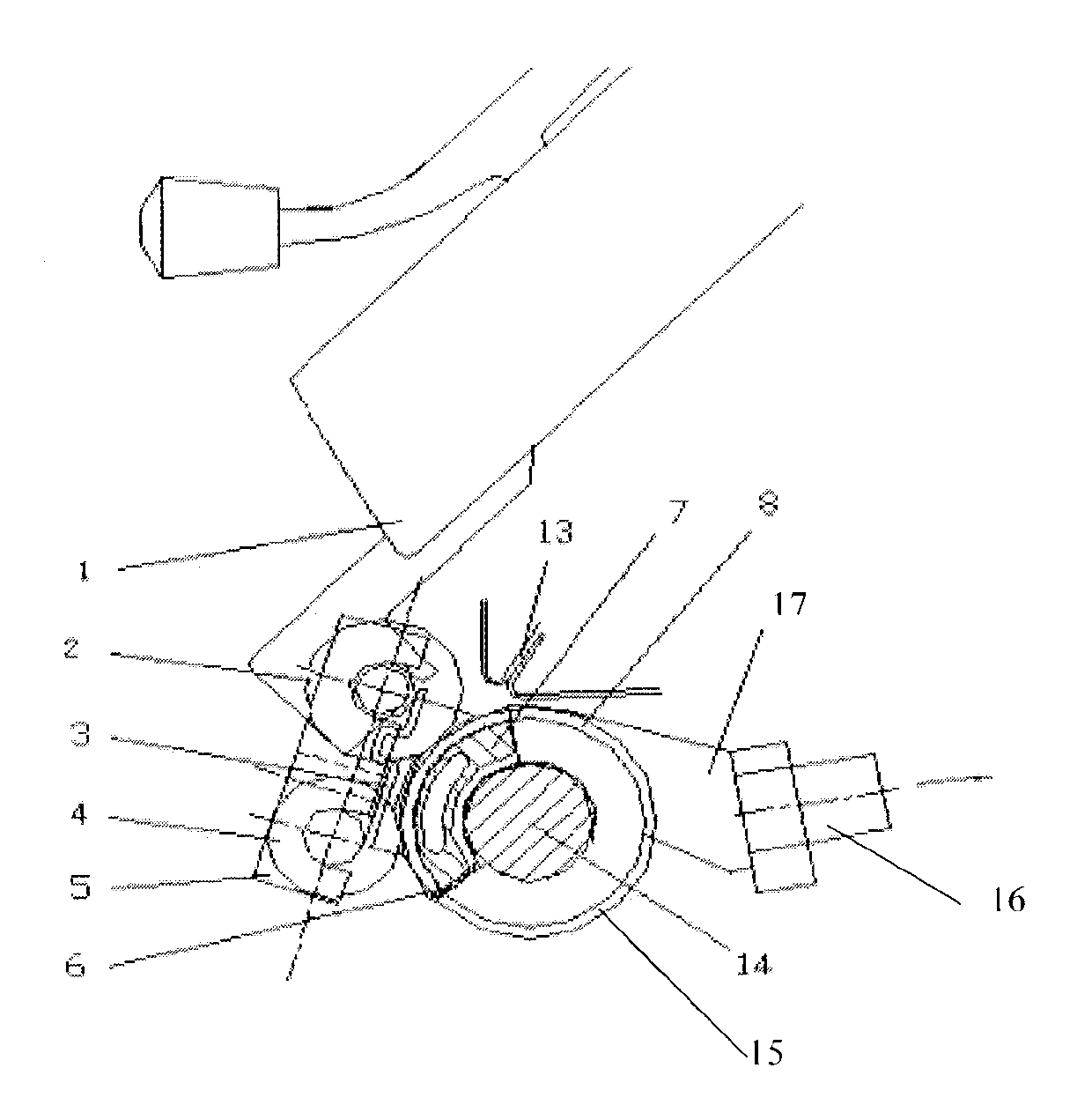 Double-fiber bundling device