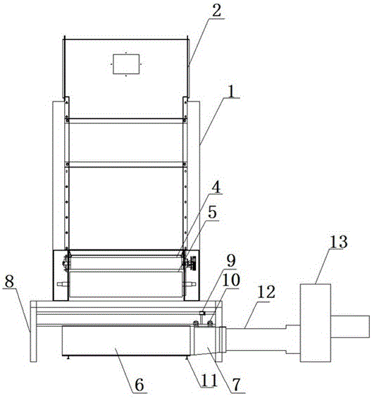 Precise cotton blending machine