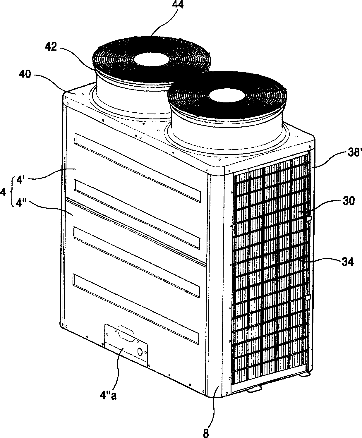 Oil distributing device for air conditioner