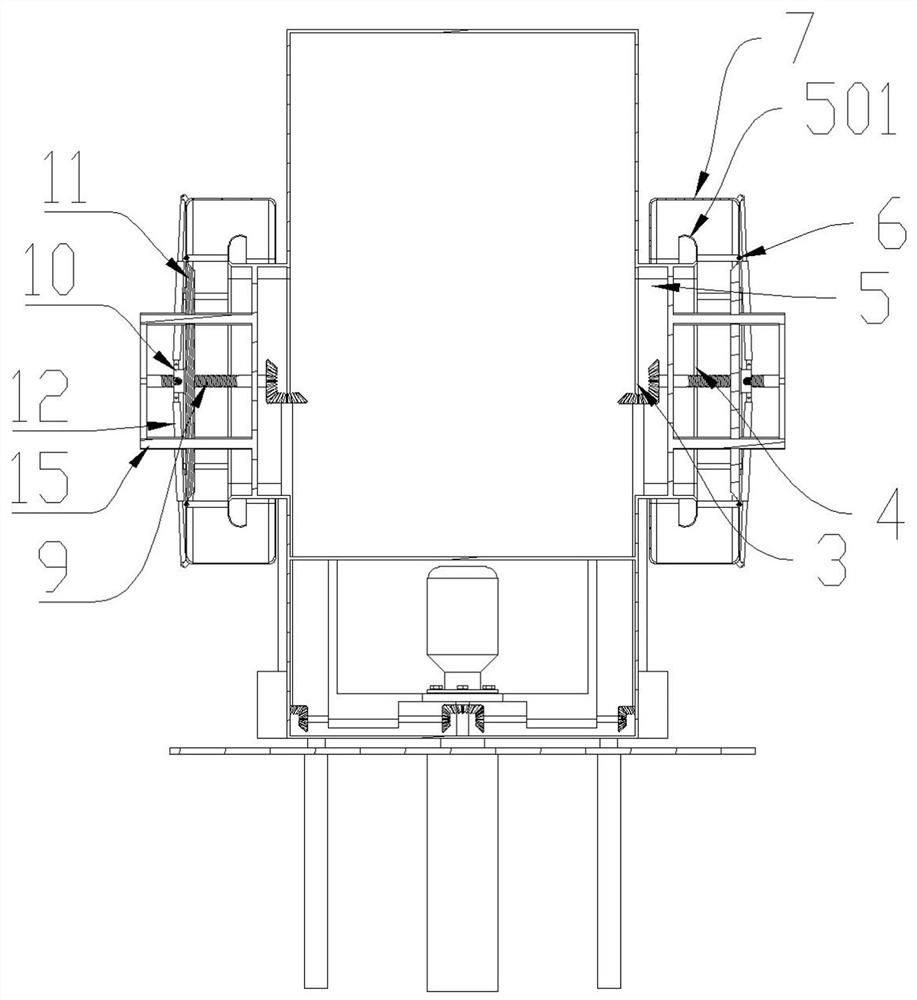 Power distribution cabinet with waterproof function