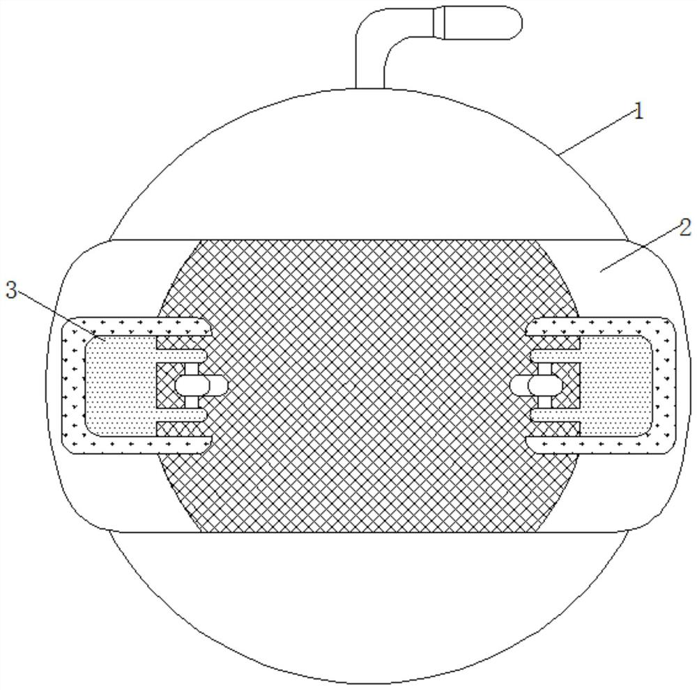 A base for printers with various specifications that automatically fixes and adjusts the range of heat dissipation