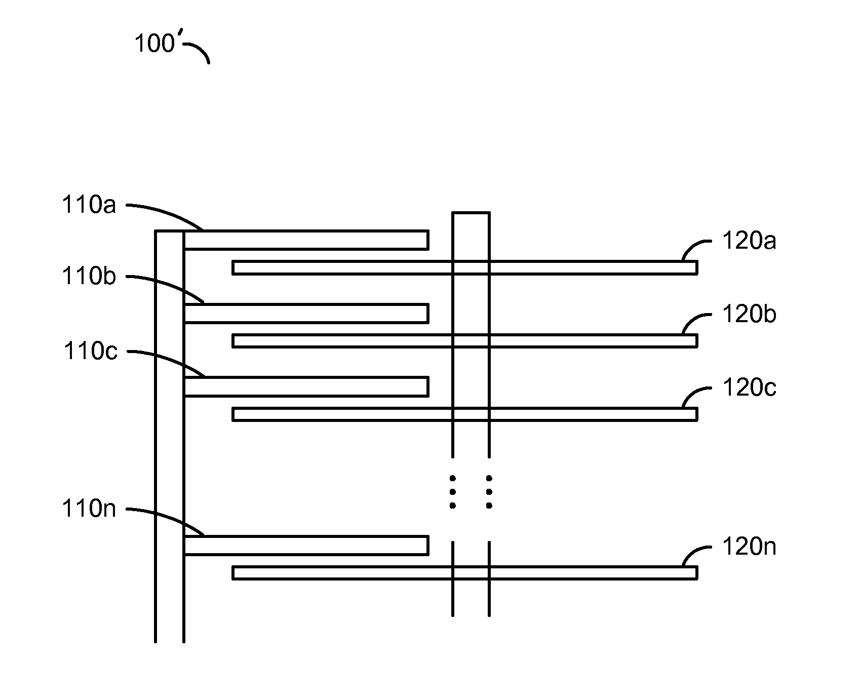 Ultra fast disk access using arrays of fixed read/write transducers