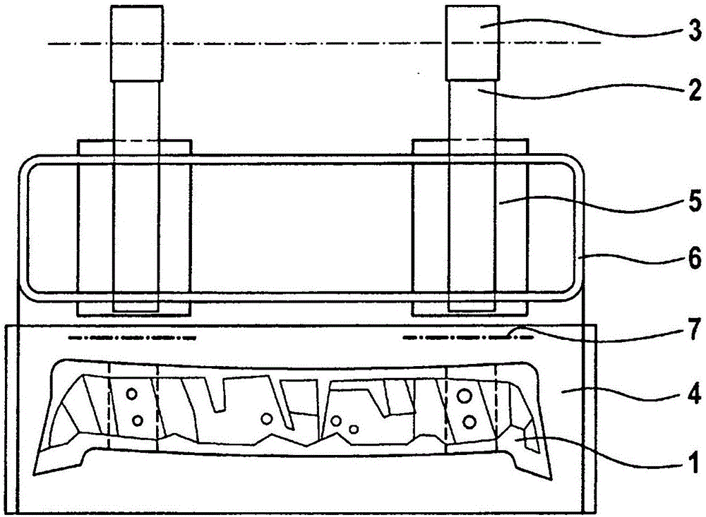 Method for producing an injection-moulded component with an inlay made of an organo-sheet, device for carrying out the method, and injection-moulded component produced according to the method