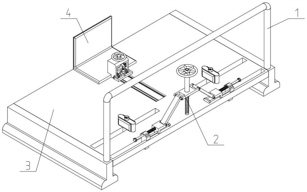 An adjustable aerobics teaching aid