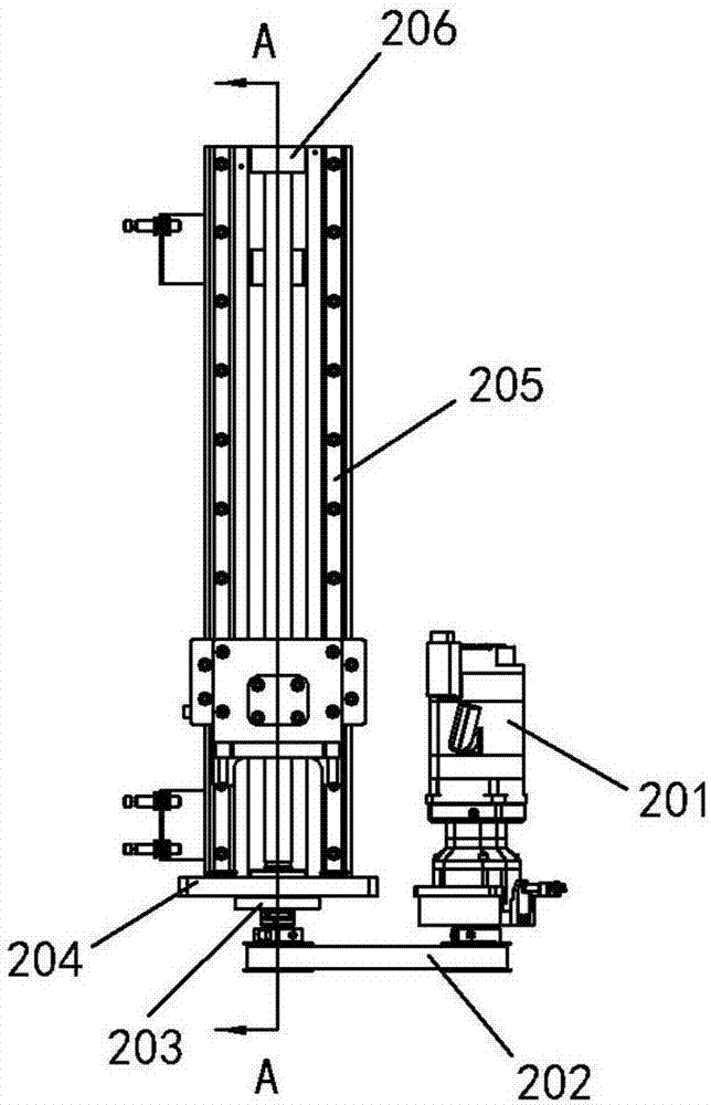 Sleeving device for elastic ring parts